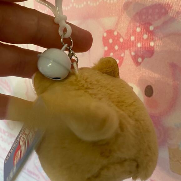 Shibu Inu Puppy Bone Interactive Keychain - Picture 4 of 4